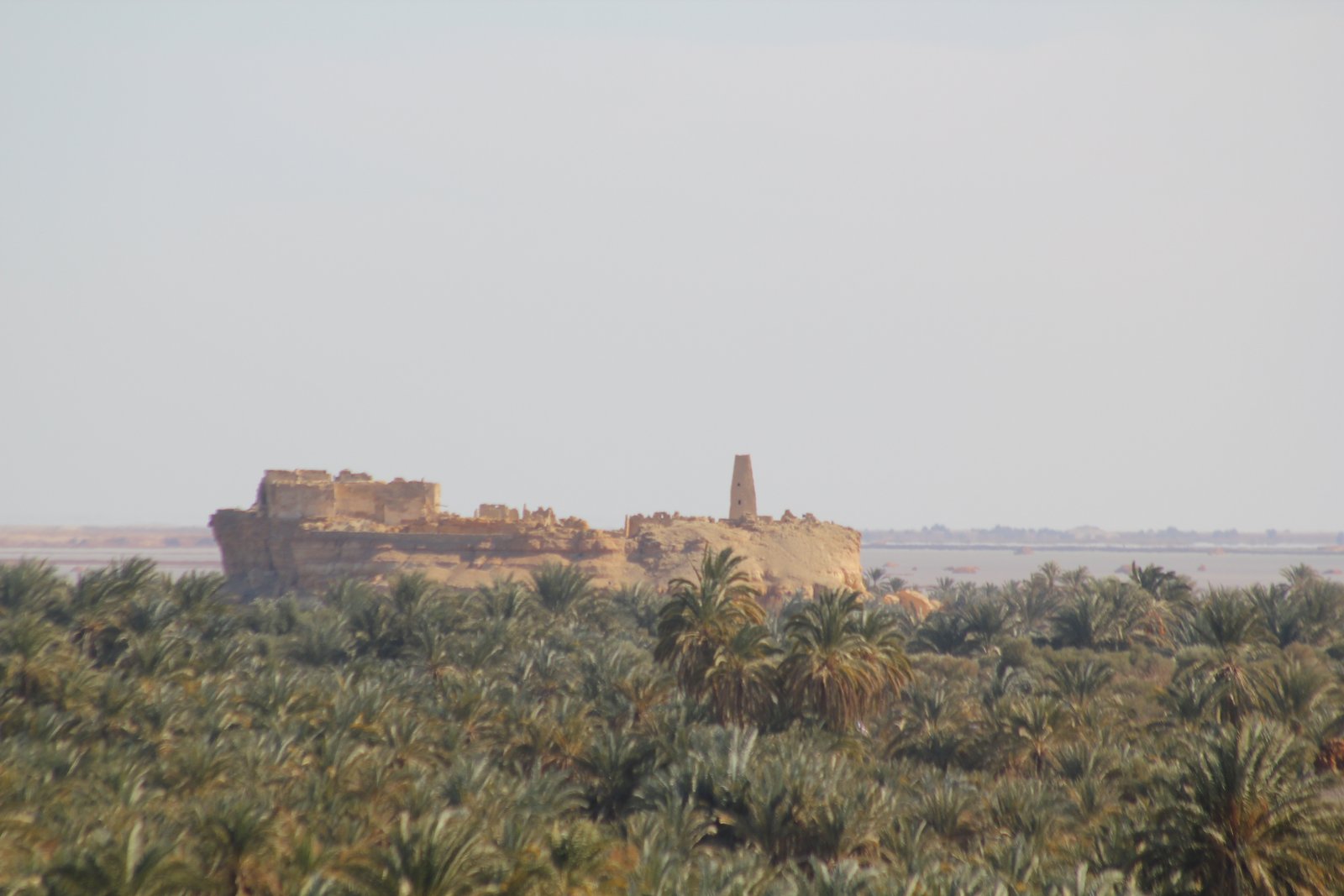 Walls of the Temple of the Oracle at Aghurmi