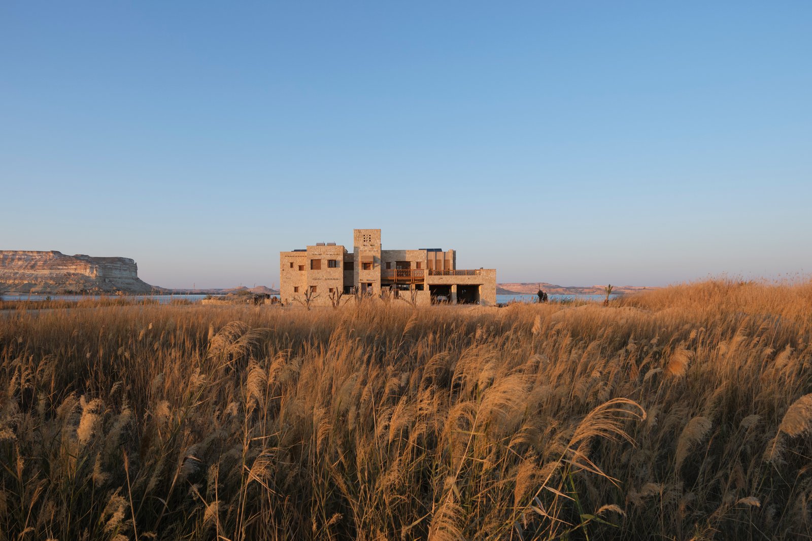 Rooftop seating at Bayt Gagy